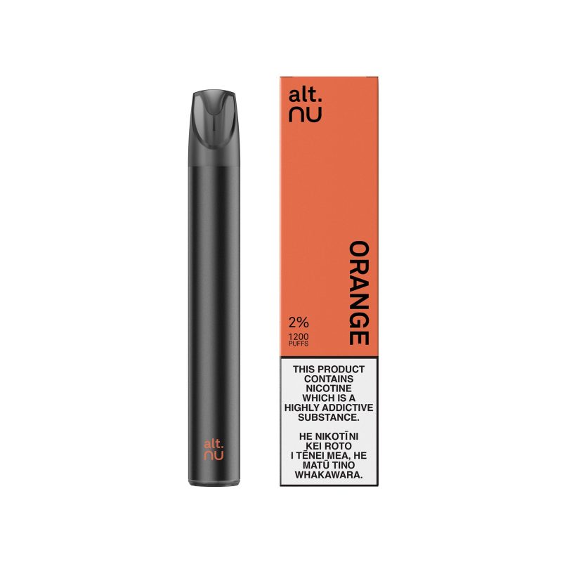 orange alt nu disposable vape