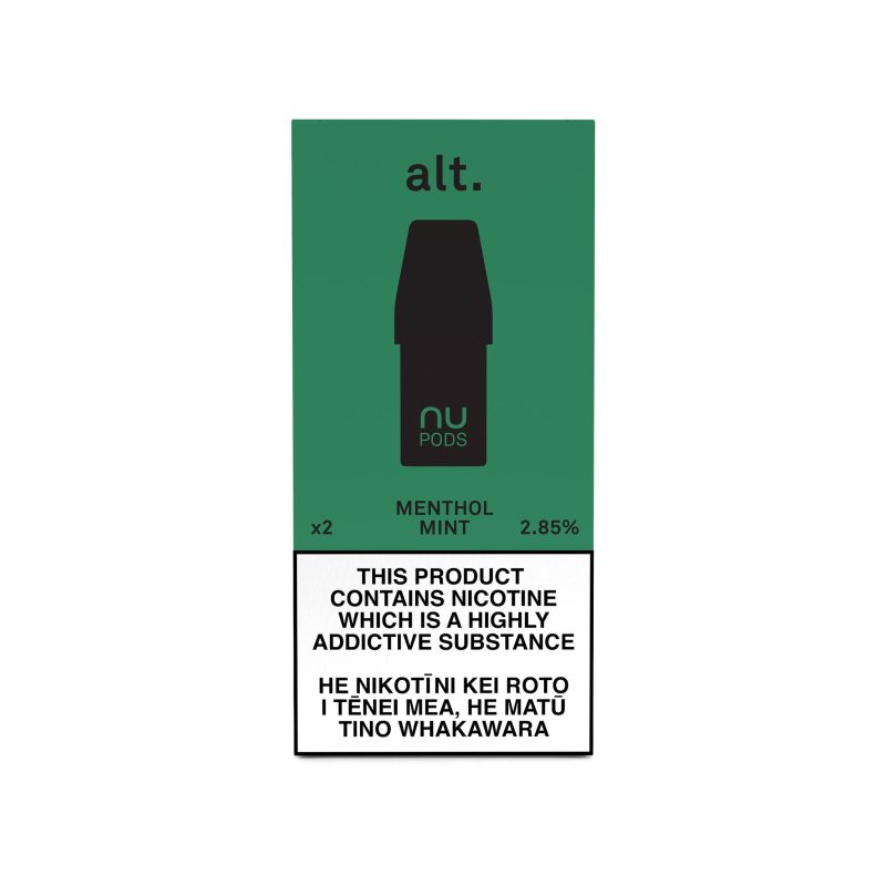 alt nu pods menthol mint