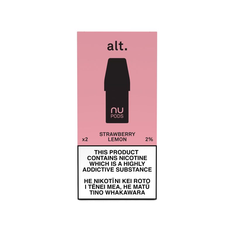 alt nu pods strawberry lemon