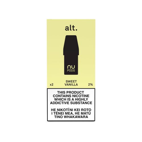 alt nu pods sweet vanilla