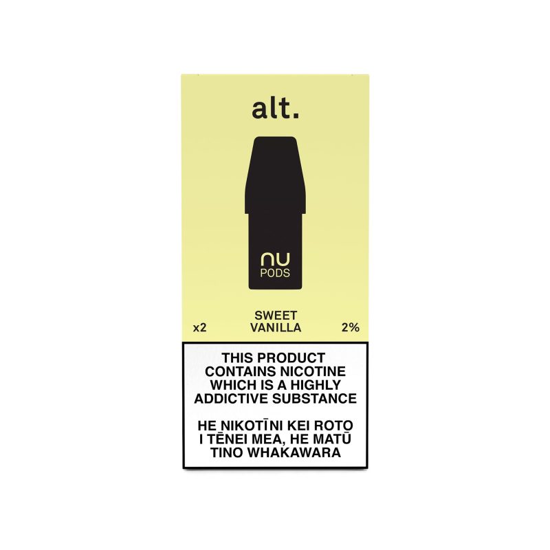 alt nu pods sweet vanilla