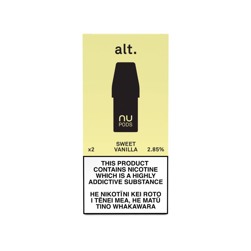 alt nu pods sweet vanilla