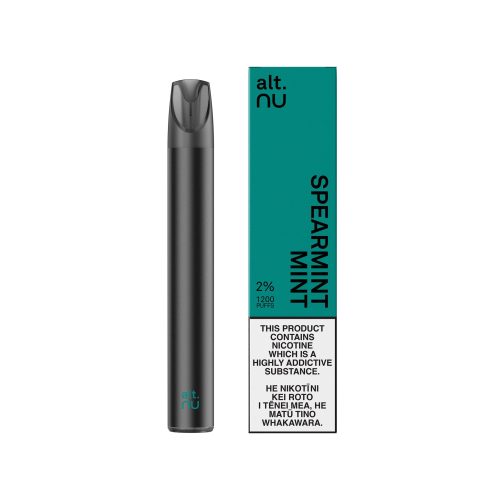 spearmint mint alt nu disposable vape