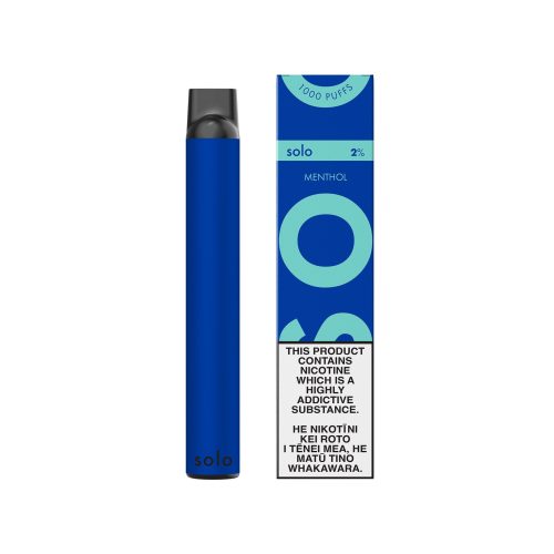 solo menthol disposable vape