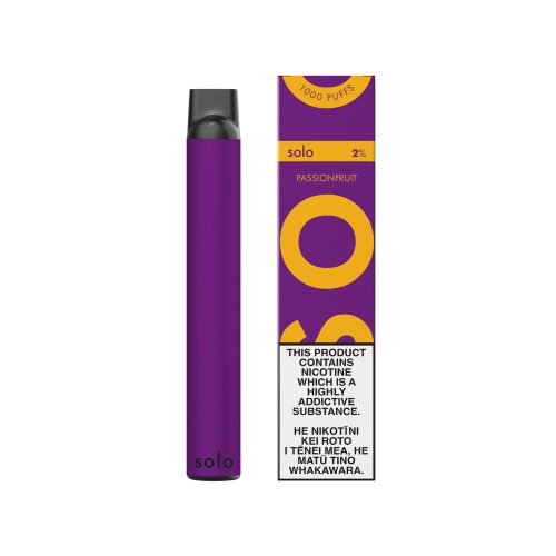 solo passionfruit disposable vape