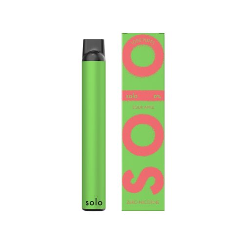 sour apple solo disposable vape