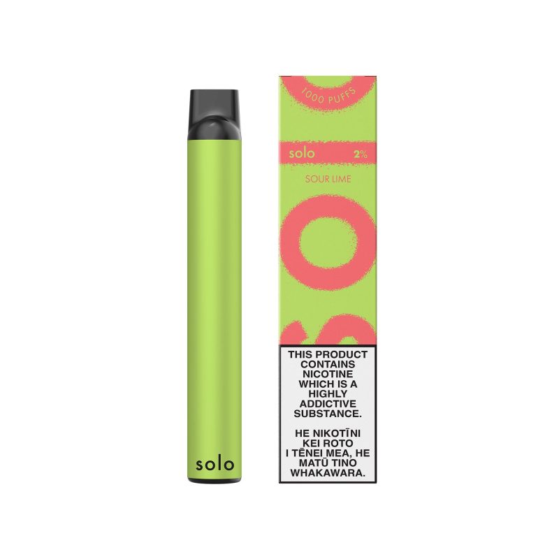 solo sour lime disposable vape