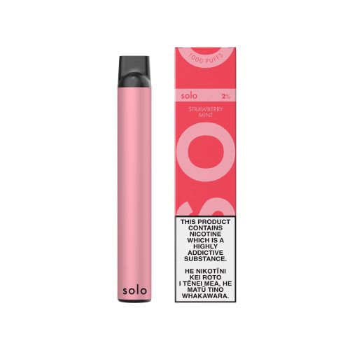 strawberry mint solo disposable vape