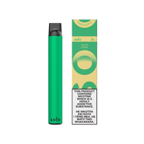 sweet grape solo disposable vape