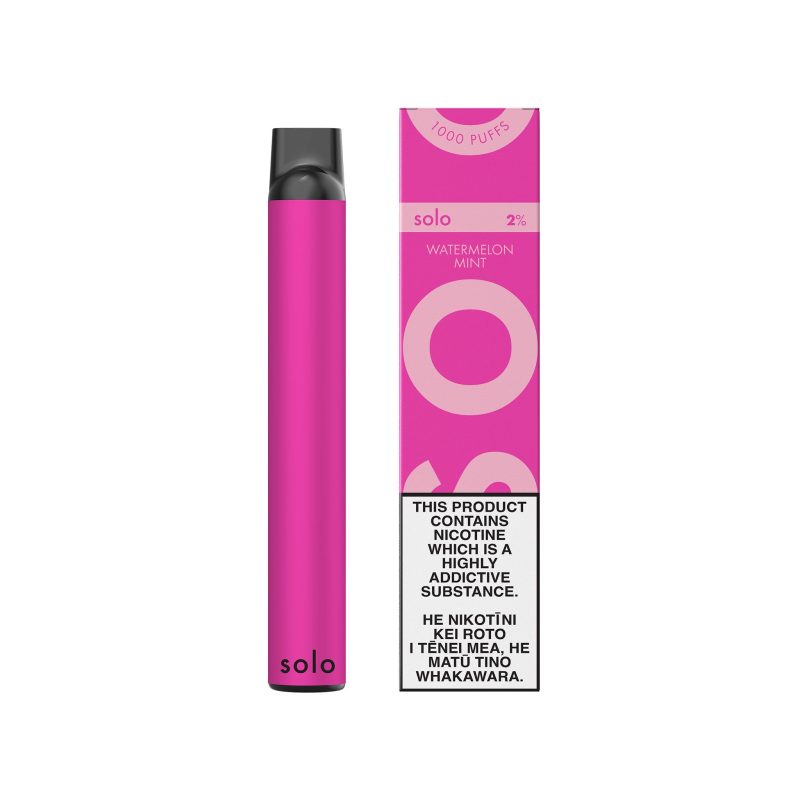 watermelon mint solo disposable vape