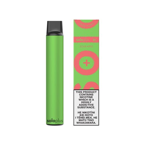 sour apple solo plus disposable vape