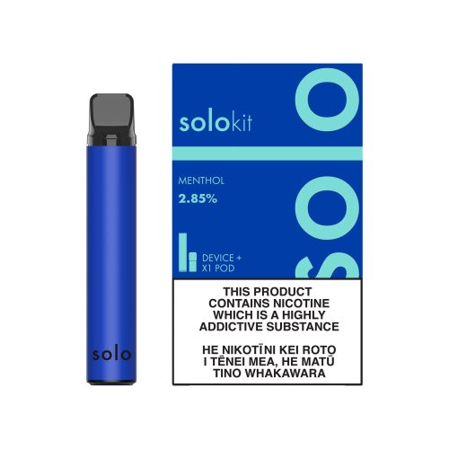 solo pod vape kit menthol