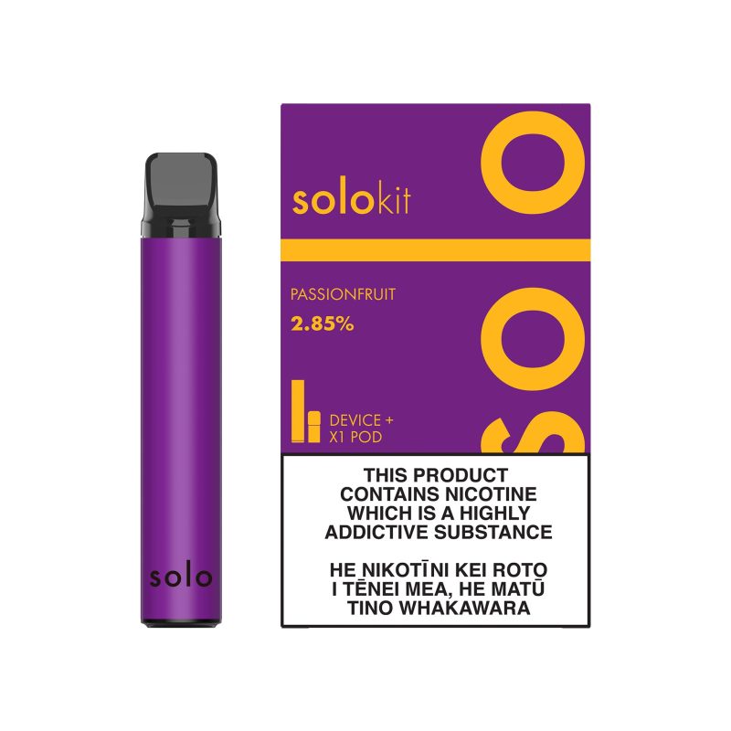 solo pod vape kit passionfruit