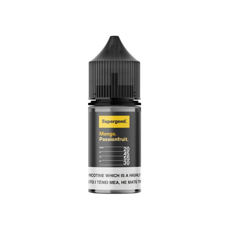 Mango Passionfruit Supergood Nic Salts vape juice