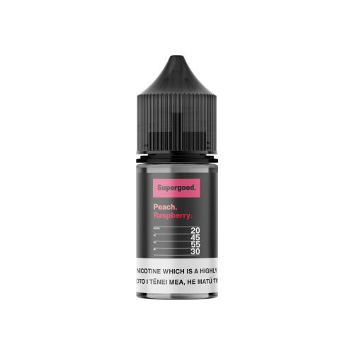 Peach Raspberry Supergood Nic Salts vape juice