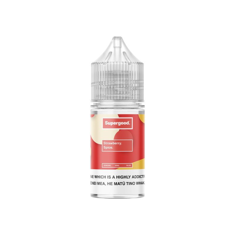 Strawberry Spice Supergood Nic Salts vape juice