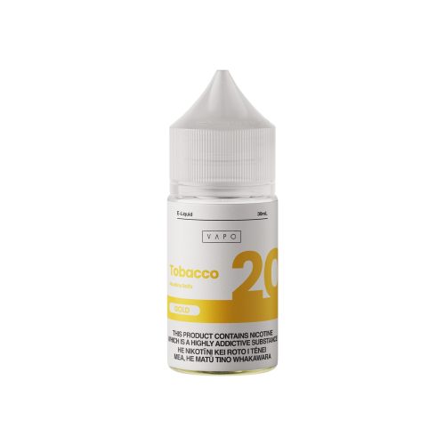 VAPO Tobacco (Gold) 20mg Salts Bottle