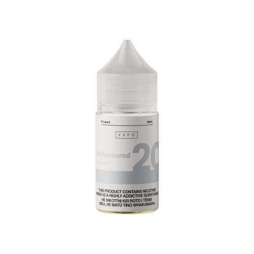 VAPO Unflavoured 20mg Salts Bottle