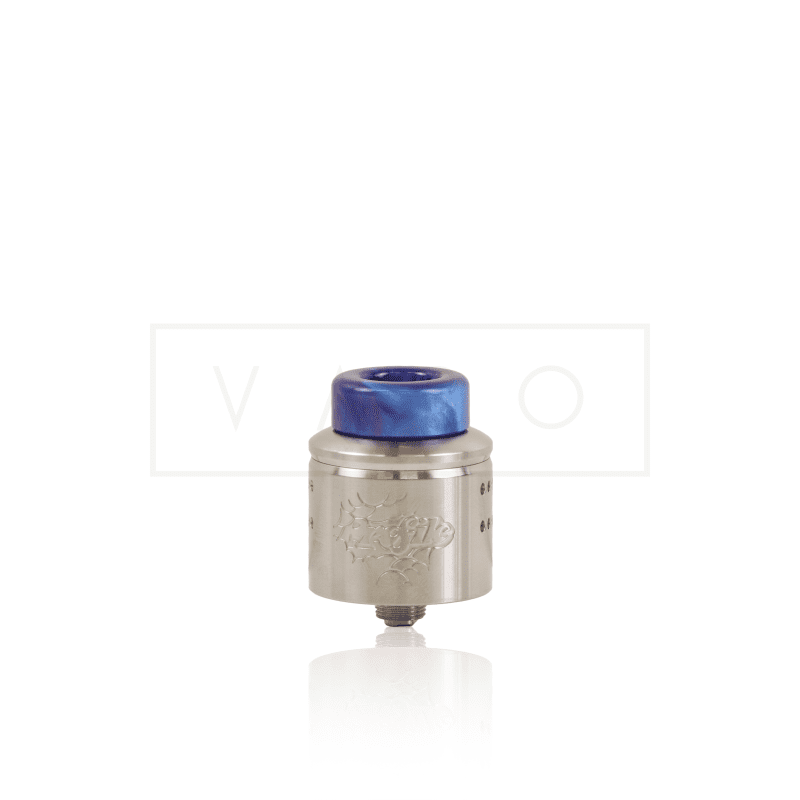 wotofo profile rda rebuildable drip tank atomizer vape ecigarette silver stainless steel blue tip nz